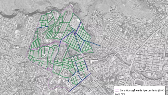 Fase dos de aparcamientos de zona azul y zona verde / AYUNTAMIENTO DE SANTA CRUZ DE TENERIFE