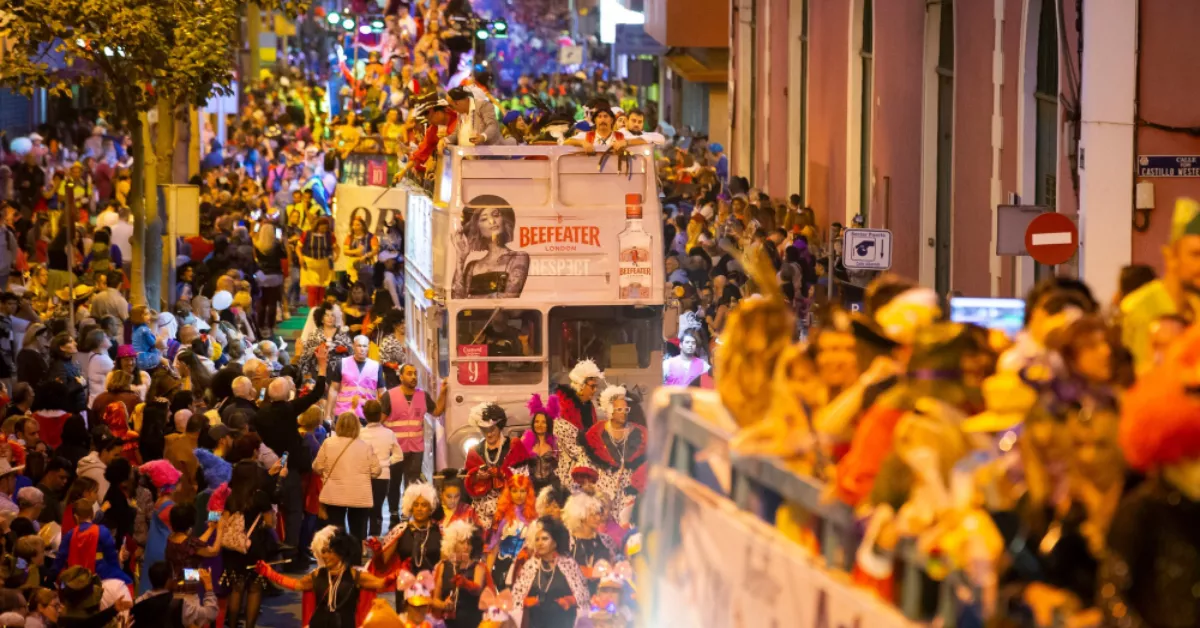 Imagen de la cabalgata del Carnaval de Las Palmas de Gran Canaria / LPA VISIT