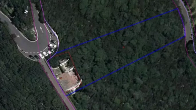 Plano del terreno donde está inscrita la propiedad. / Boletín Oficial de la provincia de Santa Cruz de Tenerife Plano del terreno donde está inscrita la propiedad. / Boletín Oficial de la provincia de Santa Cruz de Tenerife