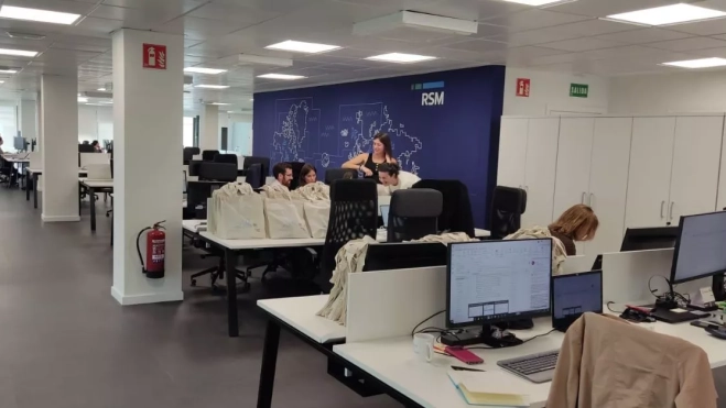 Las nuevas instalaciones de RSM en la calle Millares Carló de Las Palmas de Gran Canaria. / AH Las nuevas instalaciones de RSM en la calle Millares Carló de Las Palmas de Gran Canaria. / AH