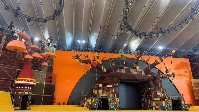 Imagen del escenario del Carnaval de Santa Cruz de Tenerife. / ALBA MARICHAL - ATLÁNTICO HOY Imagen del escenario del Carnaval de Santa Cruz de Tenerife. / ALBA MARICHAL - ATLÁNTICO HOY