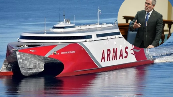 El Gobierno de Canarias maniobra para que Naviera Armas vuelva a manos canarias. / AH El Gobierno de Canarias maniobra para que Naviera Armas vuelva a manos canarias. / AH