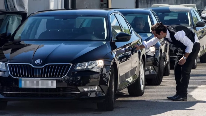 Un conductor de Uber / EFE Un conductor de Uber / EFE