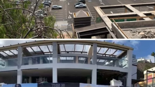 Imagen de las obras presuntamente ilegales adjuntadas a la denuncia Imagen de las obras presuntamente ilegales adjuntadas a la denuncia