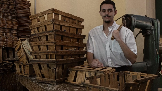 Momento de la zafra del tomate en el sureste de Gran Canaria. / EFE / Canarias Retro Momento de la zafra del tomate en el sureste de Gran Canaria. / EFE / Canarias Retro