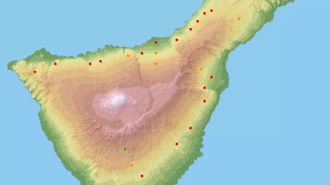 Avisos de mildiu por estación meteorológica. / CABILDO DE TENERIFE Avisos de mildiu por estación meteorológica. / CABILDO DE TENERIFE