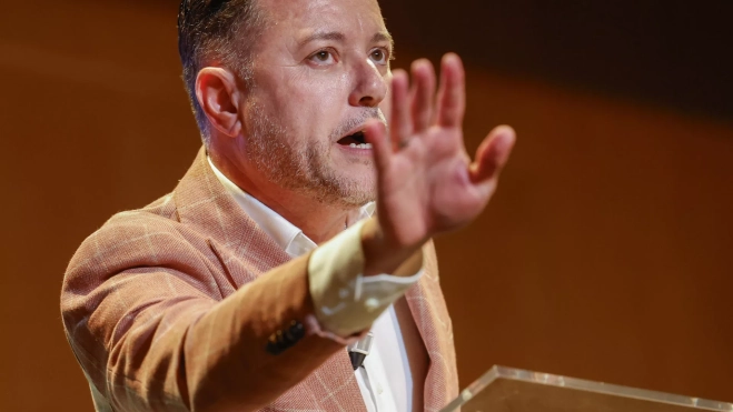 Gesto de Teodoro Sosa en Infecar. / ELVIRA URQUIJO A.-EFE Gesto de Teodoro Sosa en Infecar. / ELVIRA URQUIJO A.-EFE