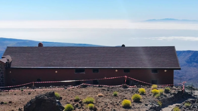 Imagen exterior del Refugio de Altavista. / ATLÁNTICO HOY Imagen exterior del Refugio de Altavista. / ATLÁNTICO HOY