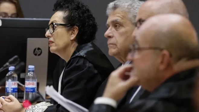 Evangelina Ríos, fiscal de Delitos Económicos, durante el juicio por el ‘caso Emalsa’. / ELVIRA URQUIJO-EFE Evangelina Ríos, fiscal de Delitos Económicos, durante el juicio por el ‘caso Emalsa’. / ELVIRA URQUIJO-EFE